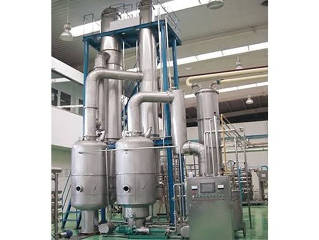 Industrial evaporation plant