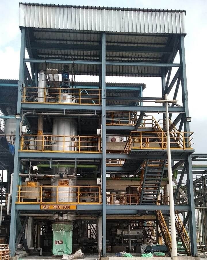 Large framed industrial process system